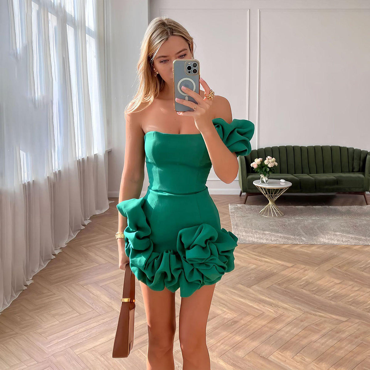 Fashion One-shoulder Dress