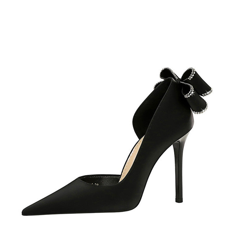 Pointed Toe Rhinestone Stiletto