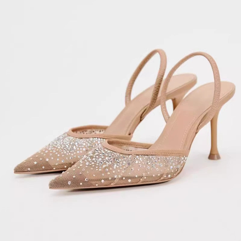 Mesh Classy High Heels