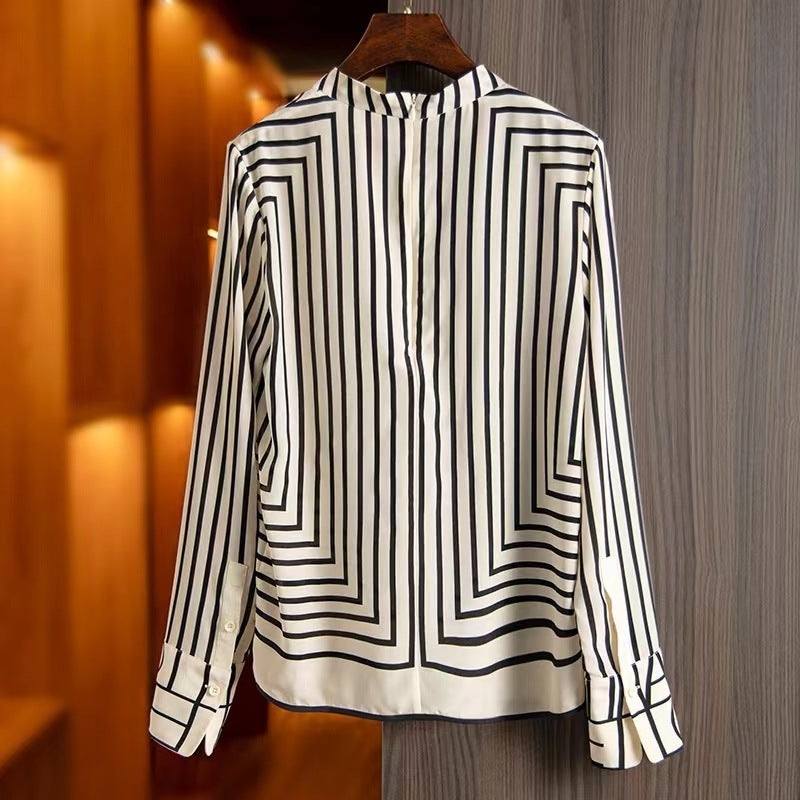 High-end French Silk Shirt