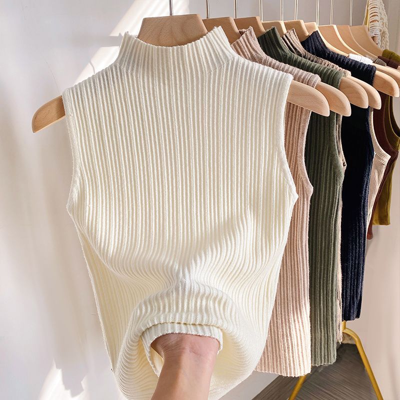 Turtleneck Knitted Top