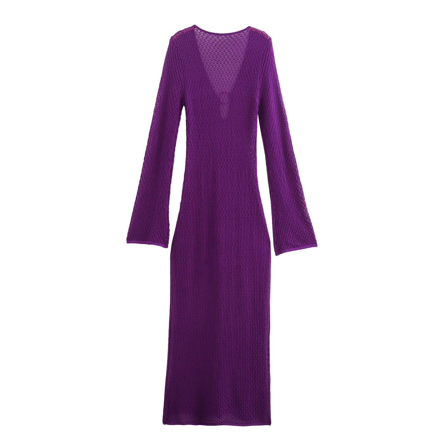 European Style Cutout Split Dress
