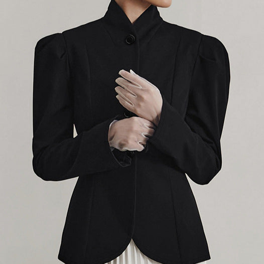 French Elegan Black Jacket