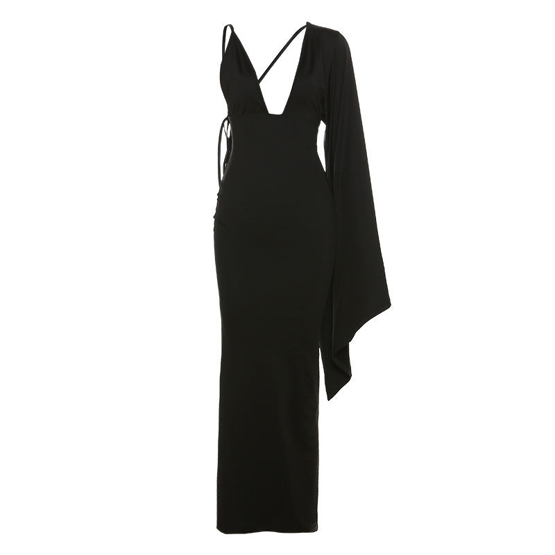European Backless Dress