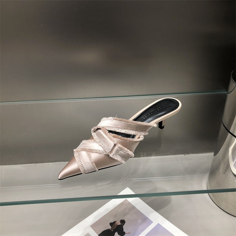 Pointed Modern Heels