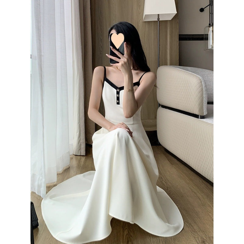 Sling Waist Long Sleeve Short Coat Socialite Suit