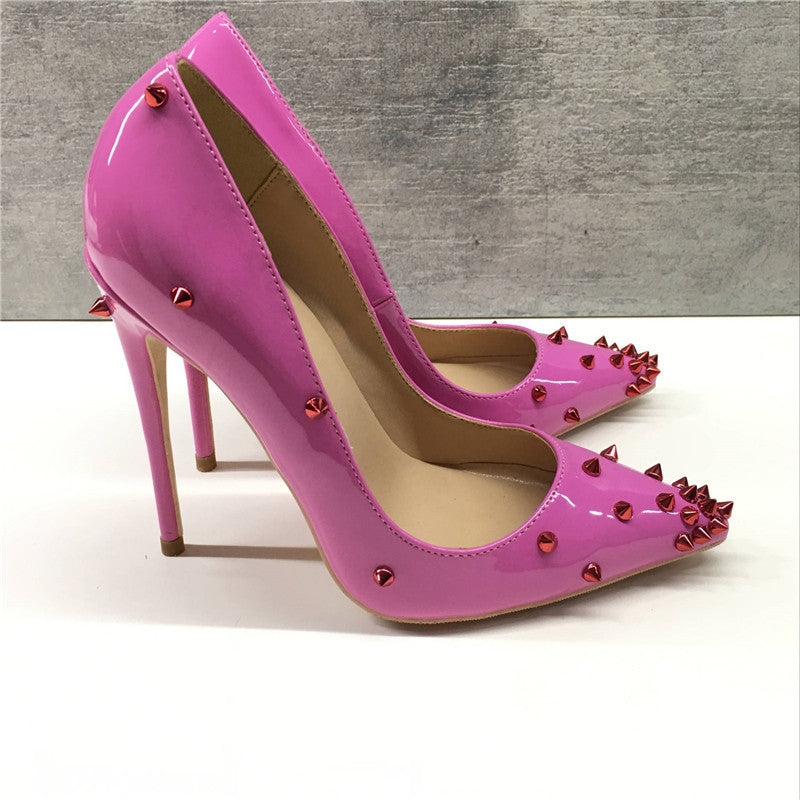 Riveted French Girl High Heels