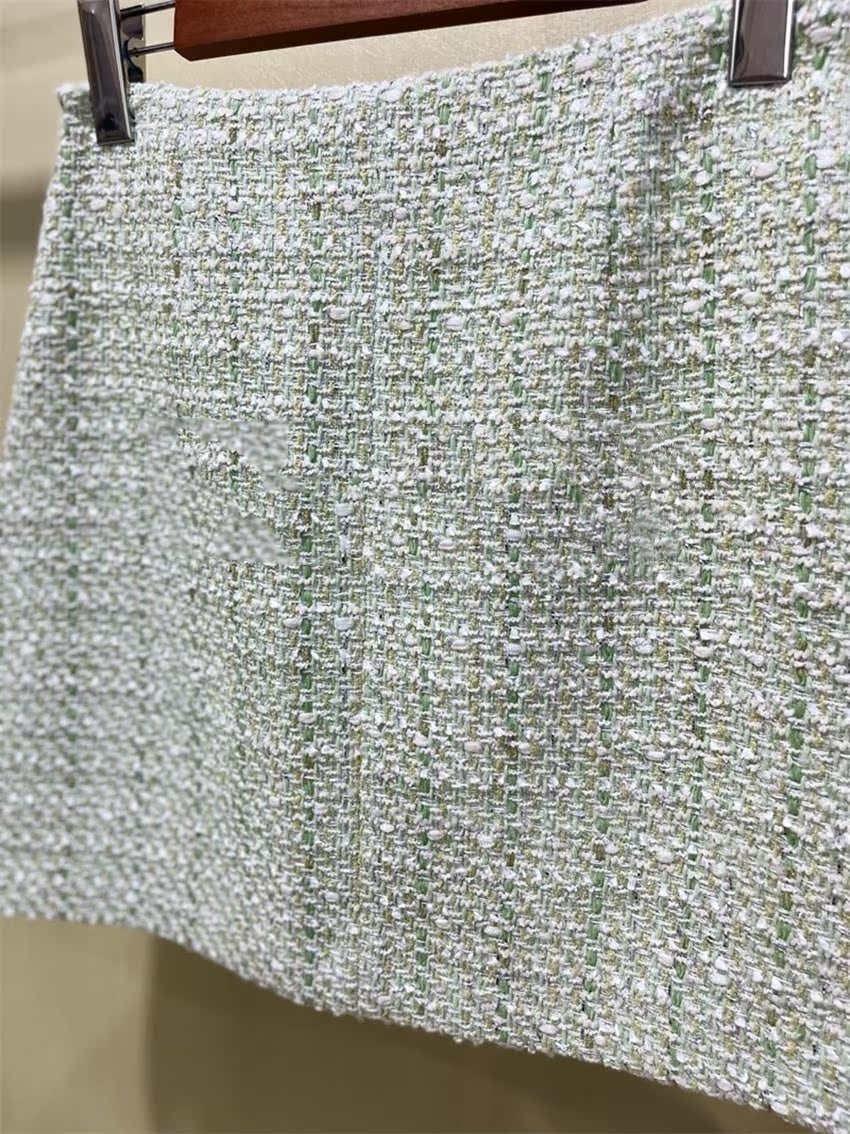 Light Green Flip Pocket Skirt