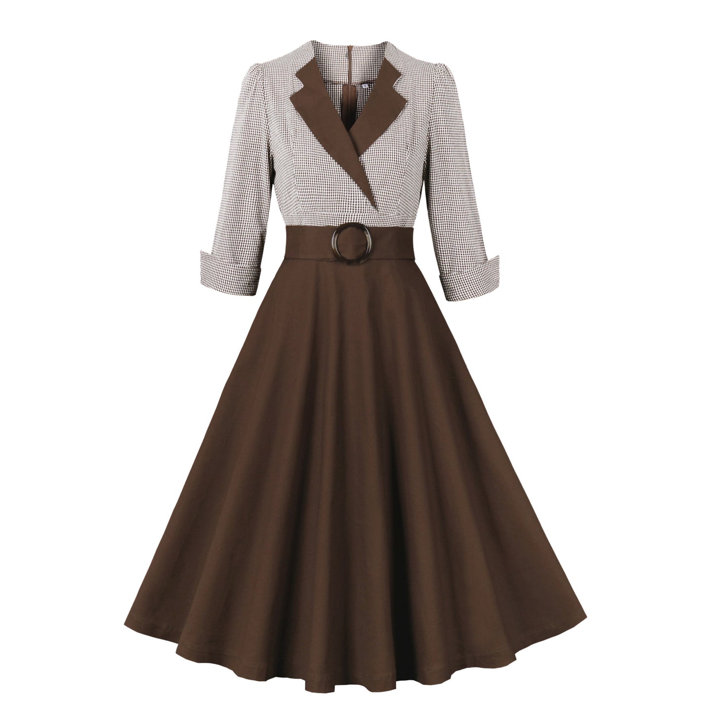 Retro Large Swing Dress