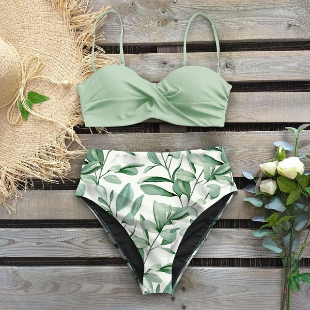 High Waist Elegant Swimsuit