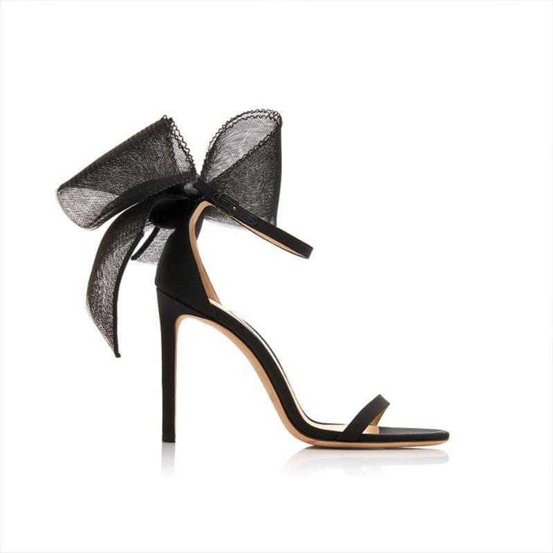 Open-toe Stiletto Heels