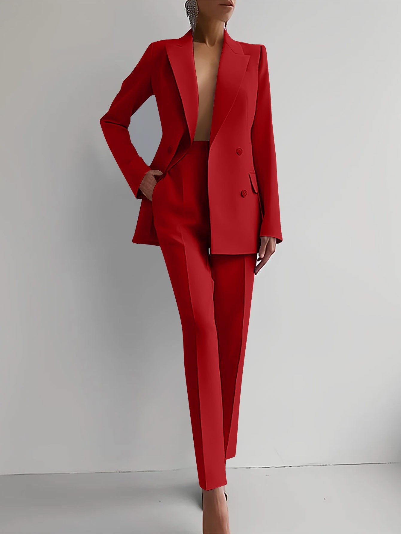 Long Sleeve Single-breasted Suits