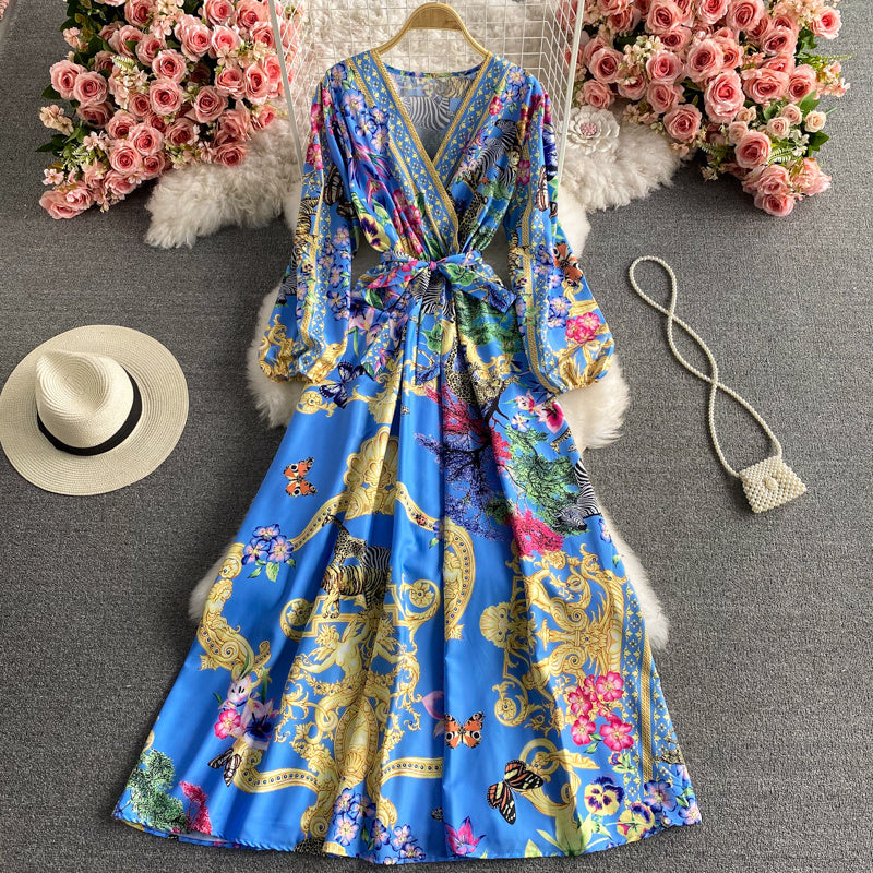 Elegant Long Sleeved Dress