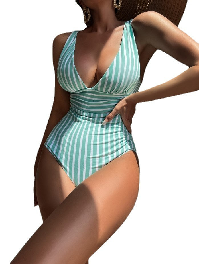 Striped Swimsuit