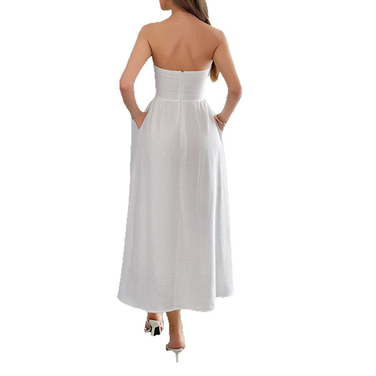 Tube Top A- Line European Dress