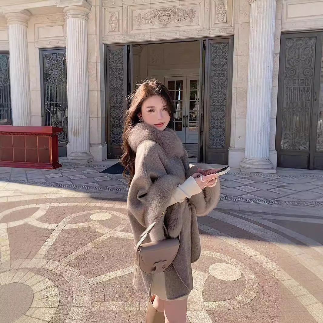 Reversible Cashmere Coat