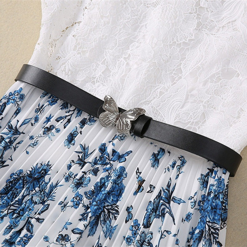 Water Soluble Crocheted Flower Dress