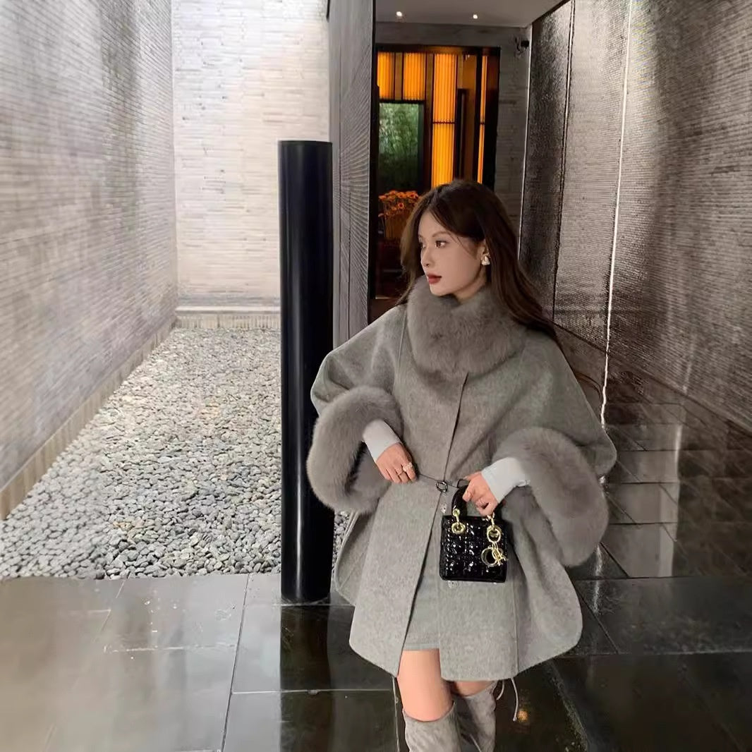 Reversible Cashmere Coat