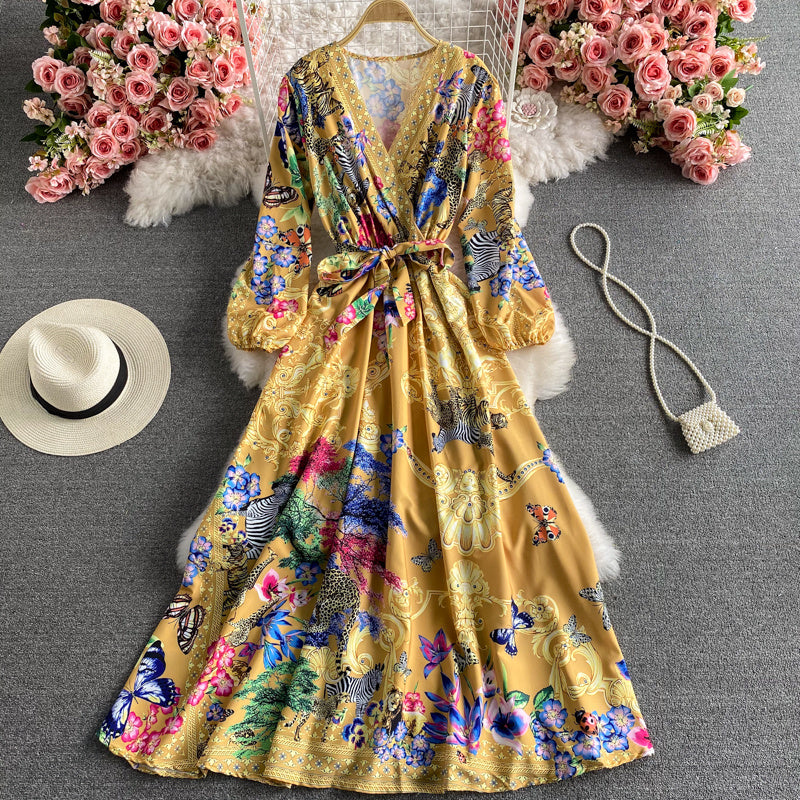 Elegant Long Sleeved Dress