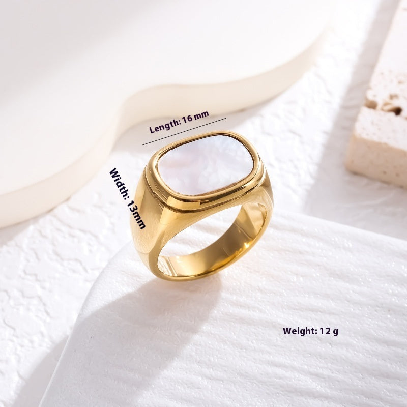 Trendy Style Zircon Ring For Women