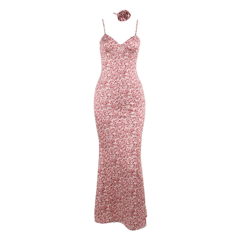 Three-dimensional Flower Dress