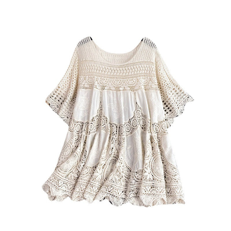 knitted Cutout Blouse