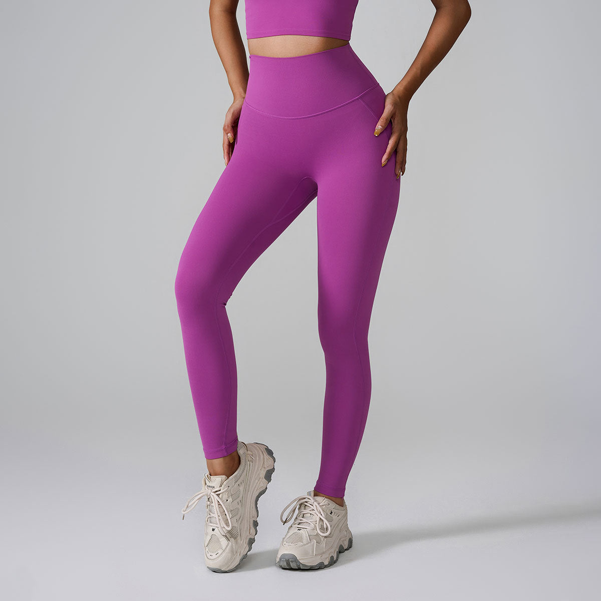 Seamless Nude Feel High Waist Fitness Pants