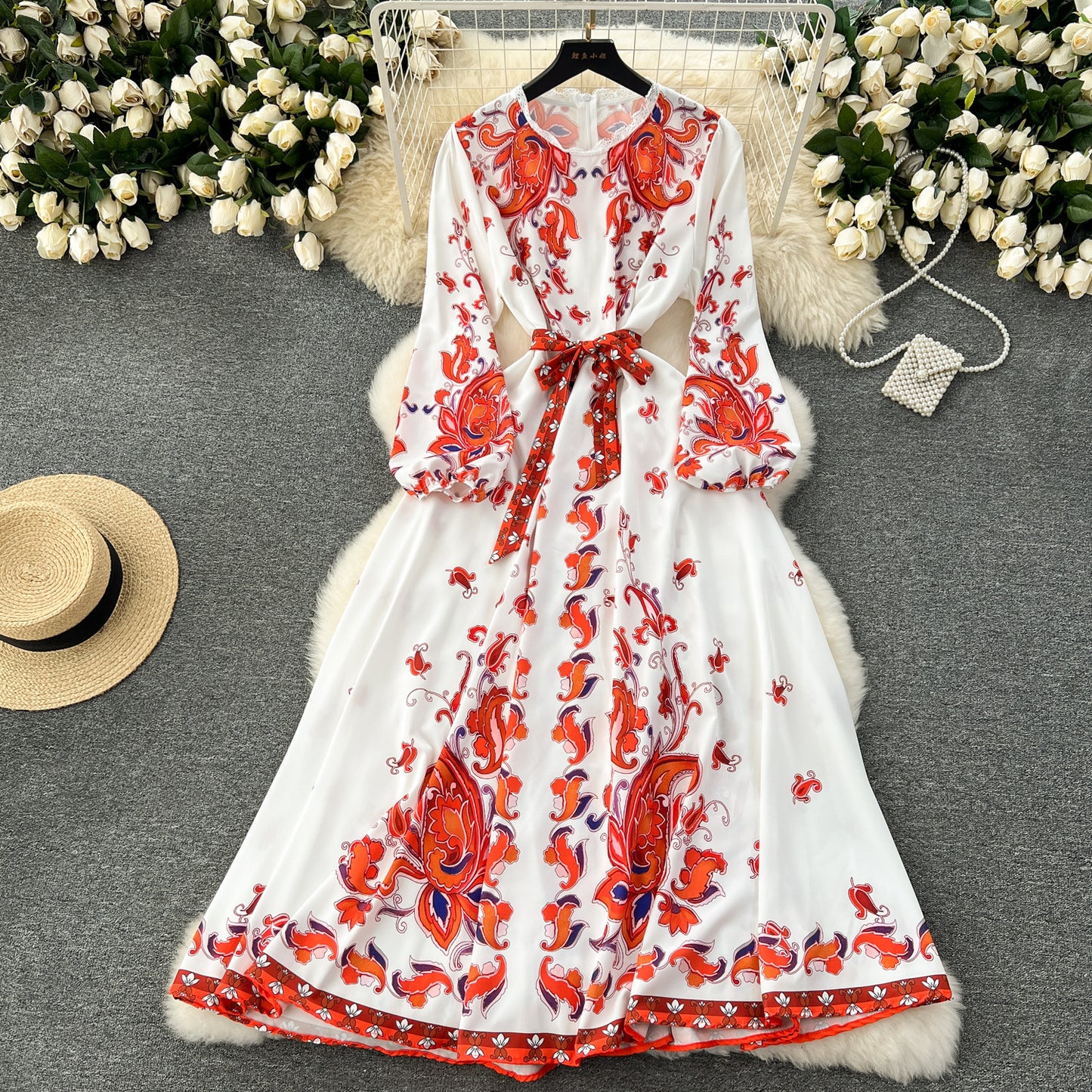 Vintage Court Style Dress
