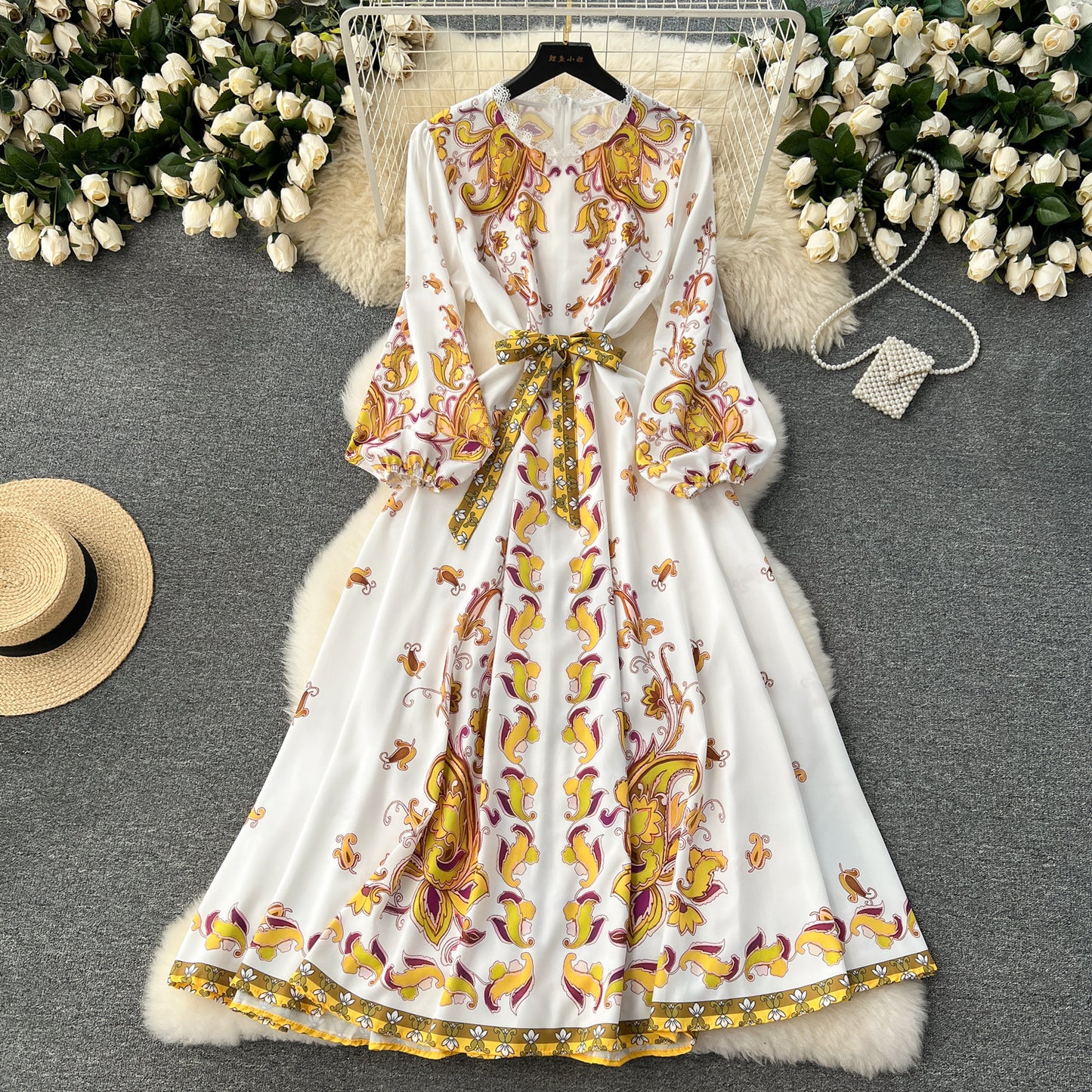 Vintage Court Style Dress