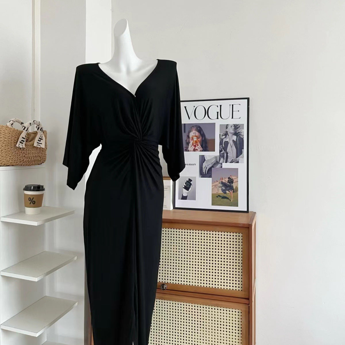 French Elegant Knitted Dress