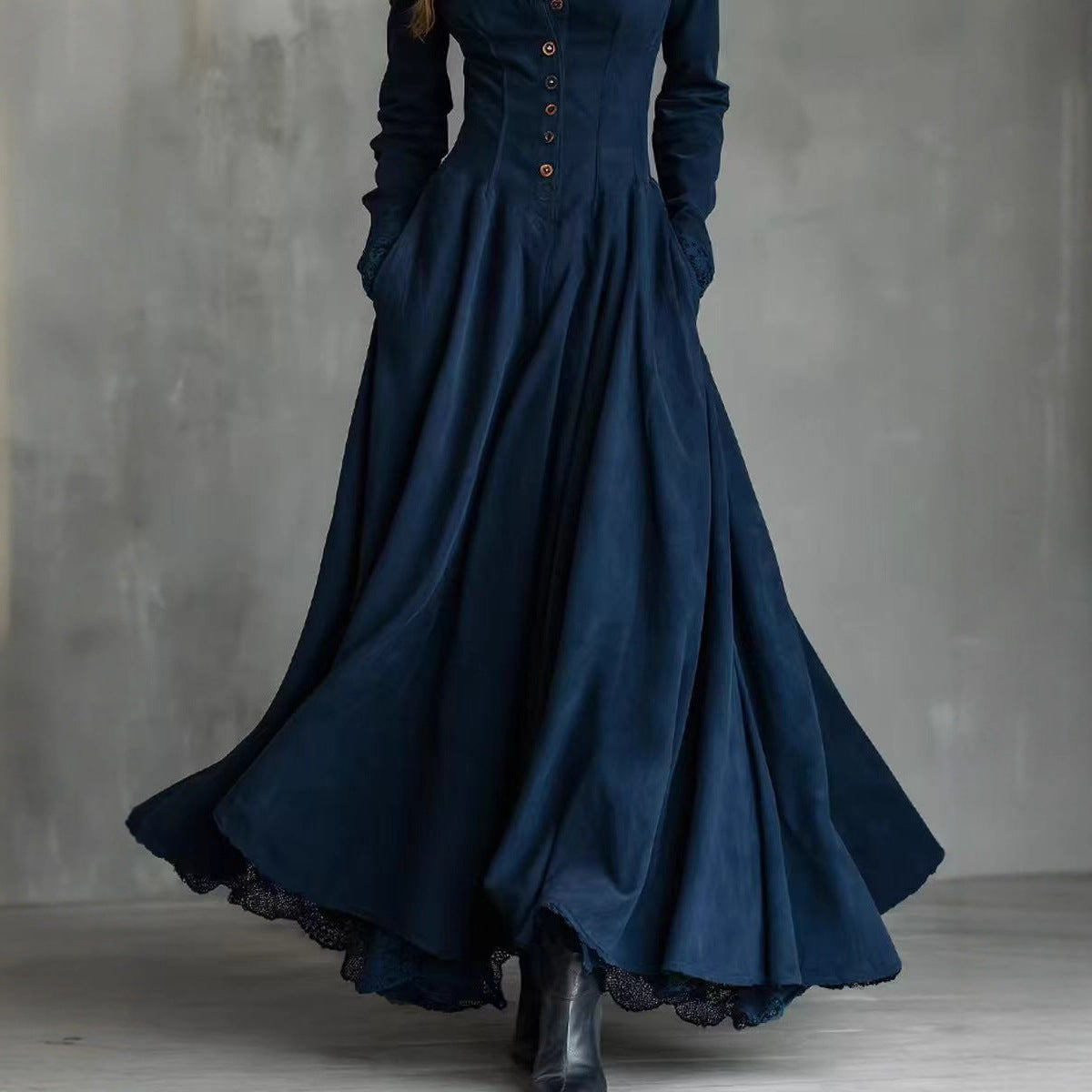 Textured Long Sleeve Dress - M Chic Boutique