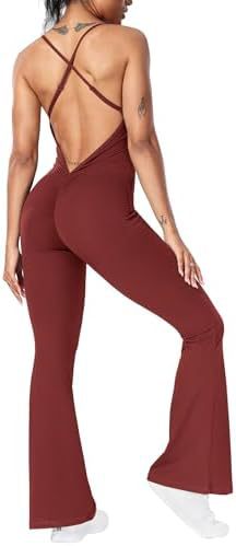 Workout Flare Jumpsuits
