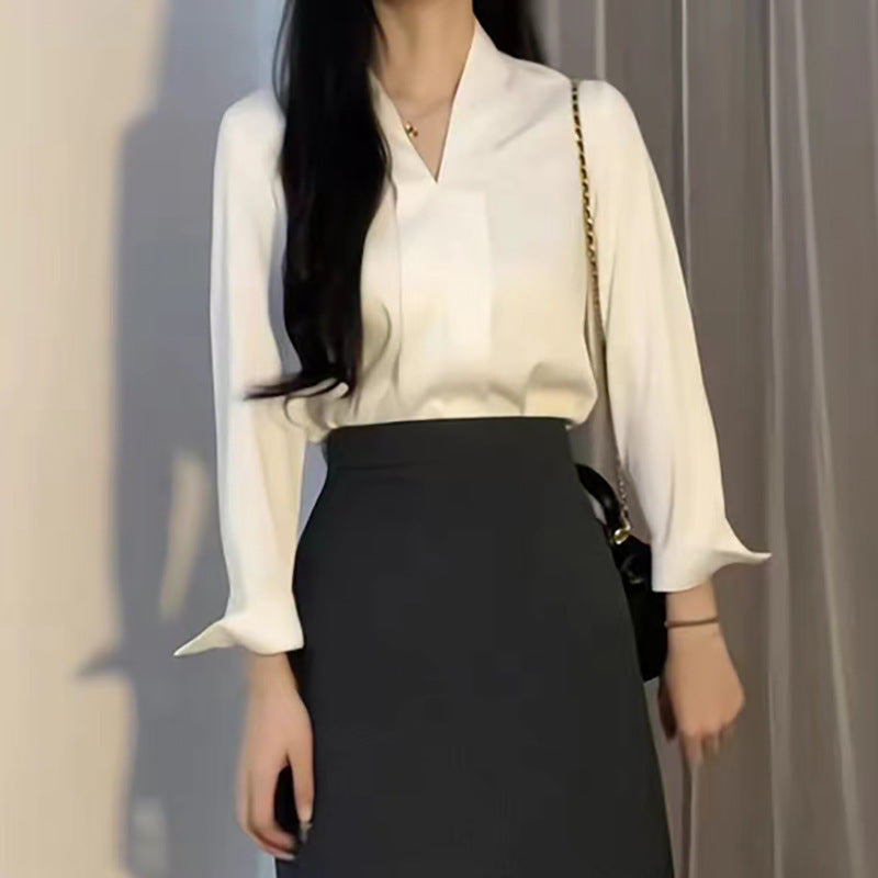 V-neck Temperament Top