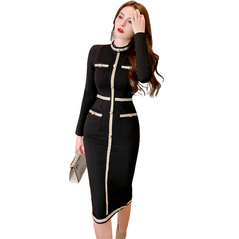 Hepburn Style Little Black Dress