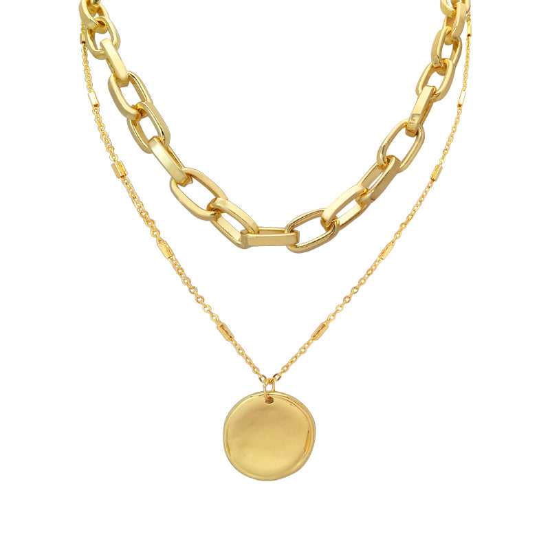 Metal medallion chain