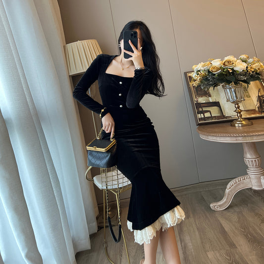 Wind Black Dress