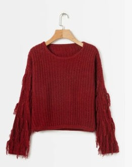 Fluffy sweater