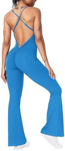 Workout Flare Jumpsuits