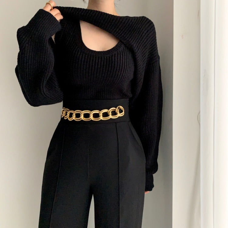 Slim Knit Vest