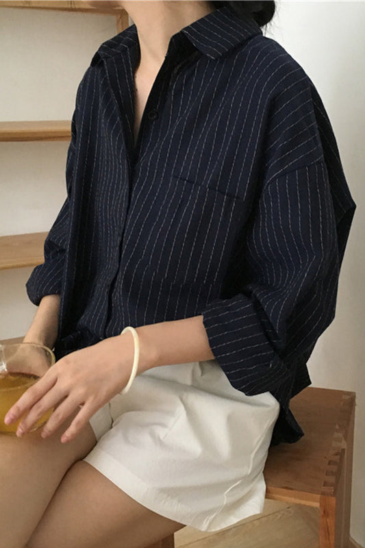 Pocket All-Match Blouse