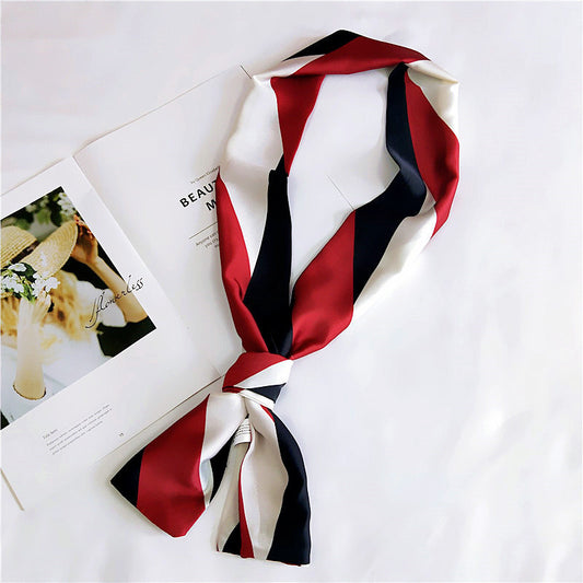 Silk Scarf Long Double-sided