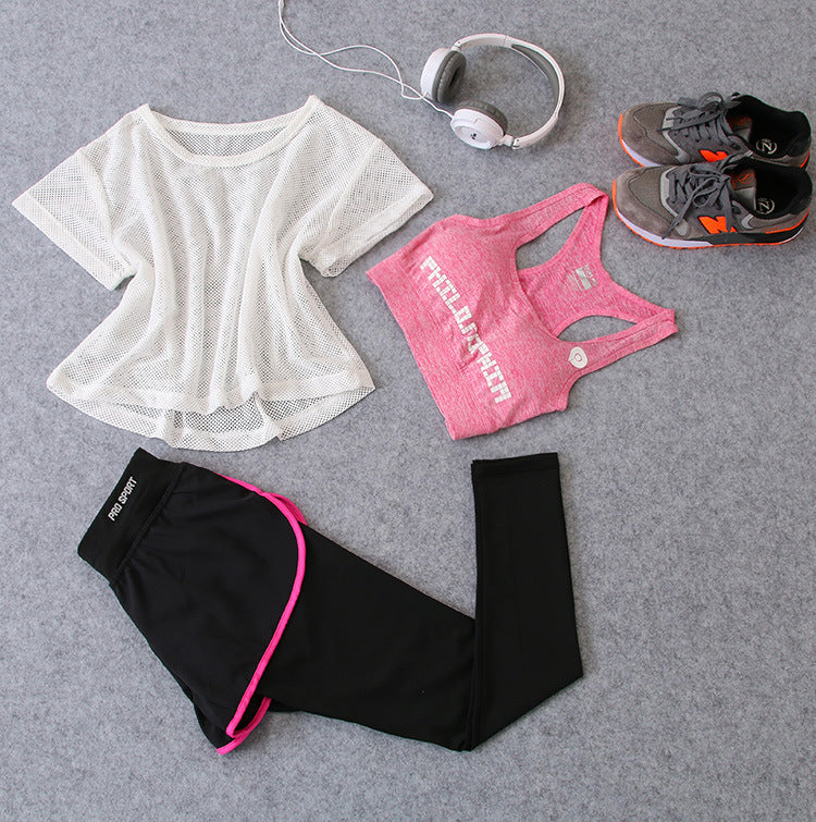 Fast dry activewear running set by M Chic Boutique, lightweight fabric with breathable design for comfortable workout sessions.
