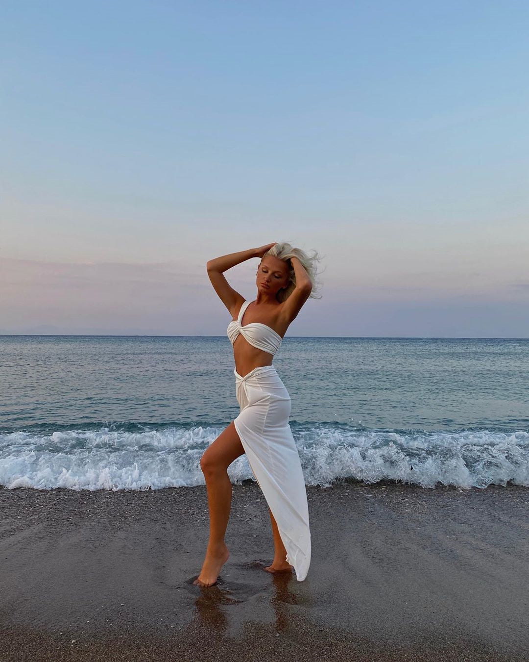 Twist One Shoulder 2 Piece Sets
