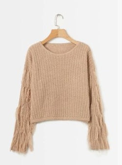 Fluffy sweater