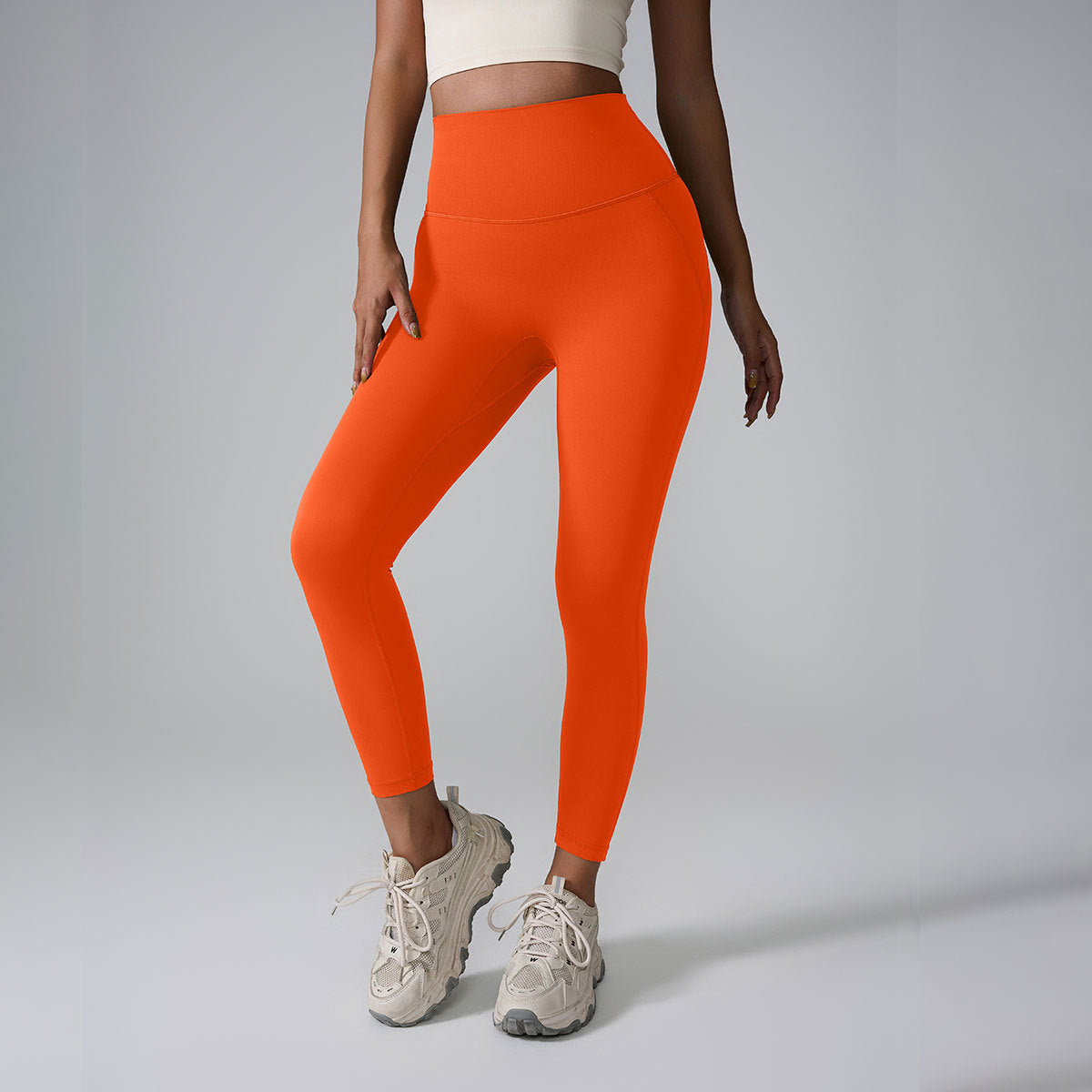 Seamless Nude Feel High Waist Fitness Pants