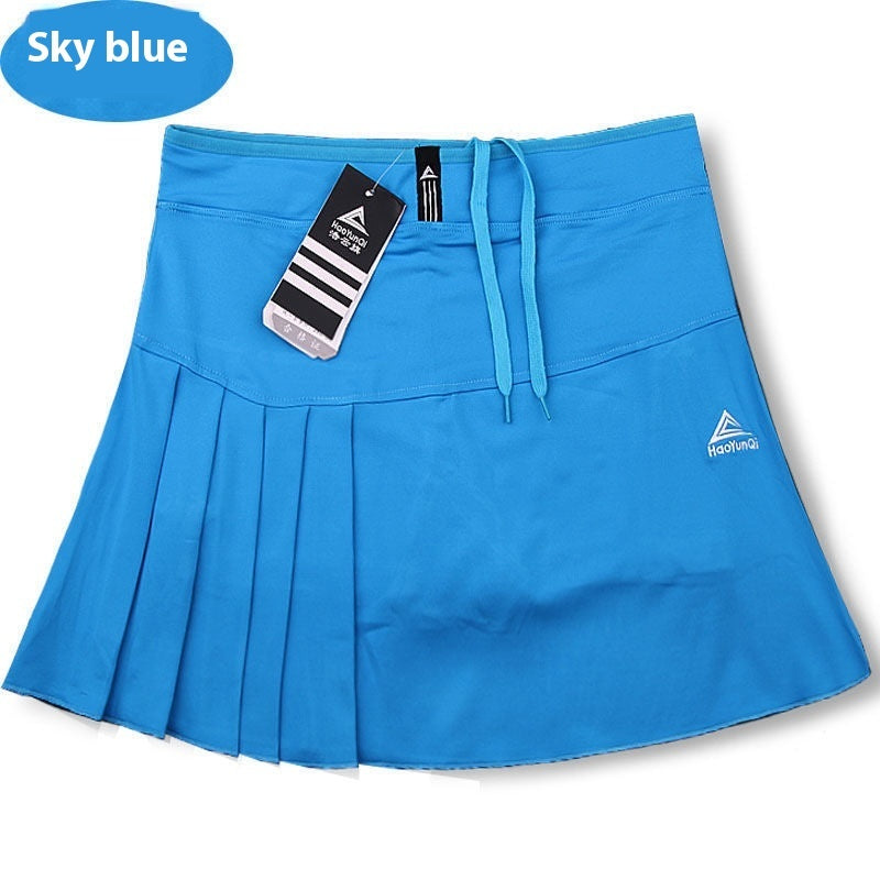 Quick-drying tennis skirt from M Chic Boutique, activewear with a sleek design and comfortable fit for sports and casual wear.