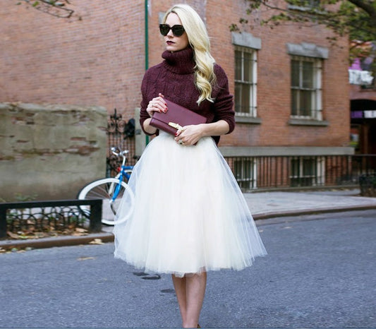 Knee length Skirt
