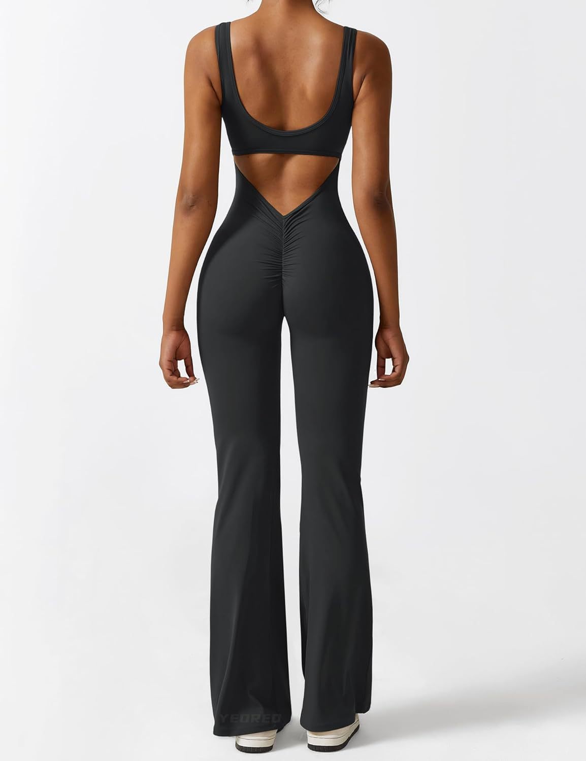 Workout Flare Jumpsuits