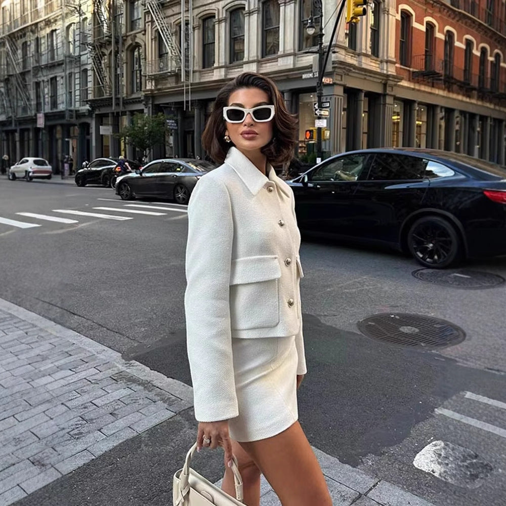 Tweed Elegant Ivory Set