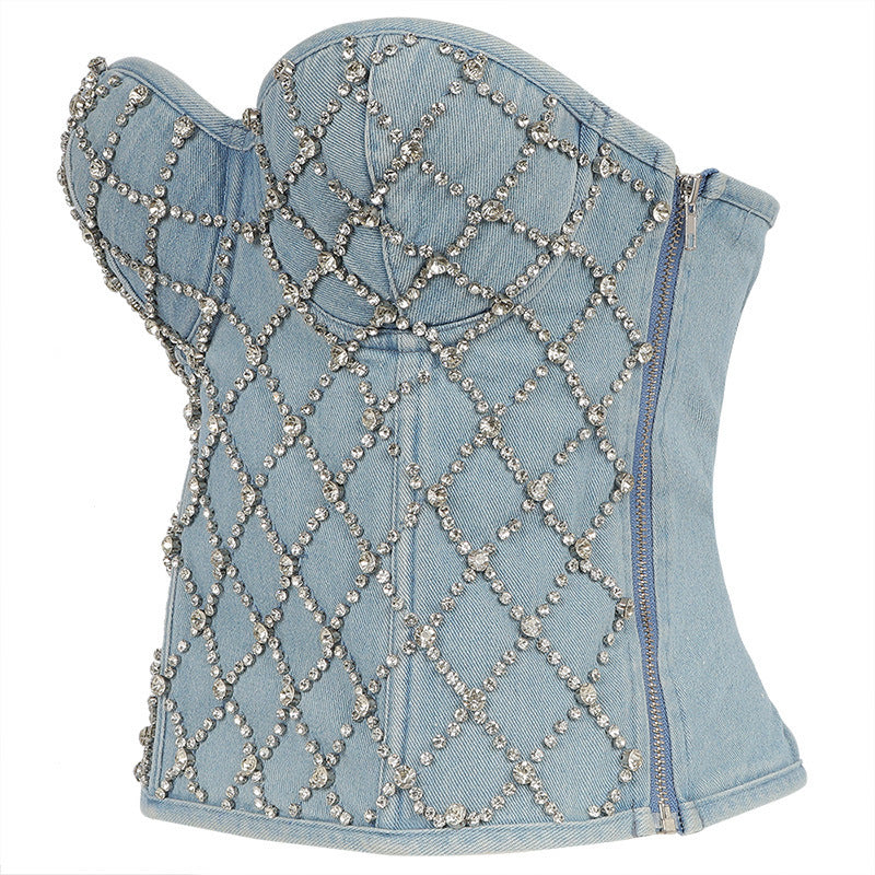 Slim Style Zipper Top